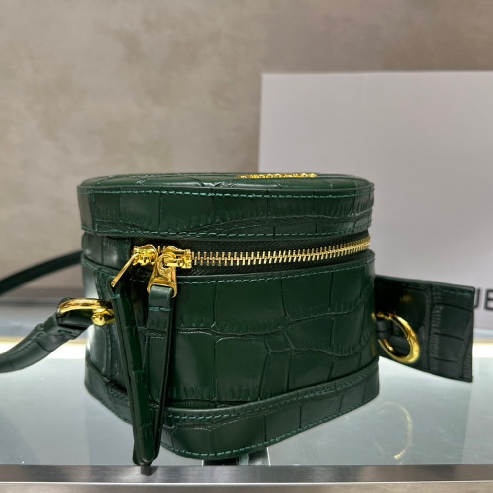 Jacquemus green leather shoulder bag, 11.5X15.5X15.5cm - Picture 5 of 9